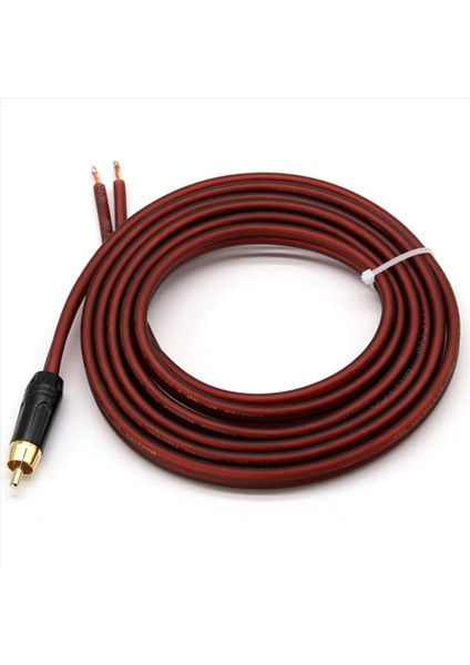 4x Rca Hoparlör Kablosu Teli Rca Fişine Rca Fiş Konektörü Adaptörünü Kabloya Değiştirin Açık Ses Videosu (Yurt Dışından) fırsatları