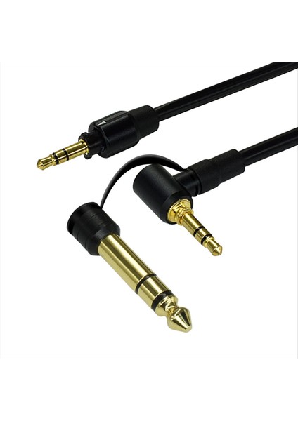 3 5mm Ses Uzatma Kablosu 3 5mm Erkek - 3 5mm Erkek Veya 6 5mm Erkek Uzatma Kablosu 3 5 mm Jack Cihaz Siyah (Yurt Dışından)