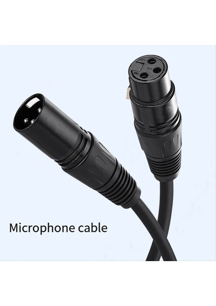 Xlr Ses Kablosu Karaoke Mic Sound Cannon Kablosu Erkek - Kadın Xlr Kablosu Xlr Uzatma Mikrofon Kablosu 3 Metre (Yurt Dışından) modelleri