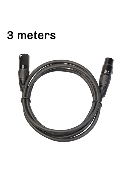Xlr Ses Kablosu Karaoke Mic Sound Cannon Kablosu Erkek - Kadın Xlr Kablosu Xlr Uzatma Mikrofon Kablosu 3 Metre (Yurt Dışından) indirimleri
