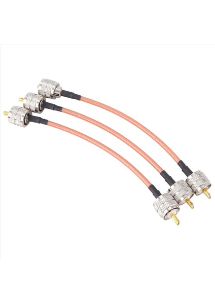 3pcs RG142 Uhf PL259 Erkek Fişe PL259 Erkek Fiş Kıyafet Konektörü Rf Pigtail Coax Jumper Kablo Tel Terminalleri 15CM (Yurt Dışından) modelleri