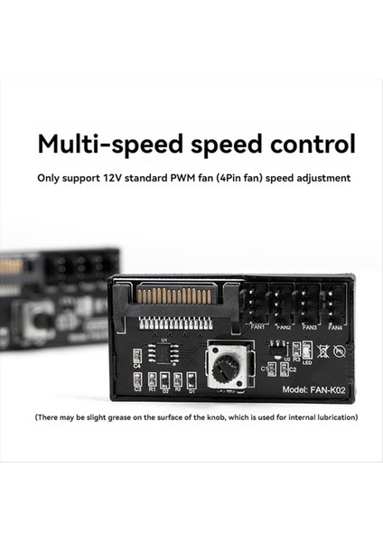 Pwm Fan Hız Denetleyicisi Yüksek Güçlü Sata Dc Power 4pin Fan Valisi Nas Sunucu Fan Hız Kontrolü 4 Yollu Pwm Fan Valisi (Yurt Dışından) fırsatları