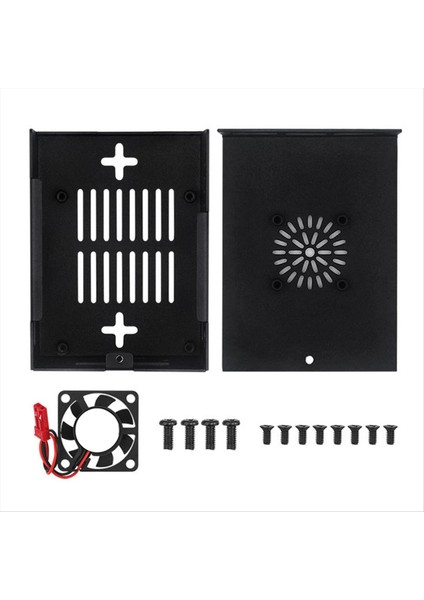 Turuncu Pi 5max Metal Kabuk Fanı Isı Lavabosu Koruyucu Kılıf Sağlam ve Dayanıklı (Yurt Dışından)