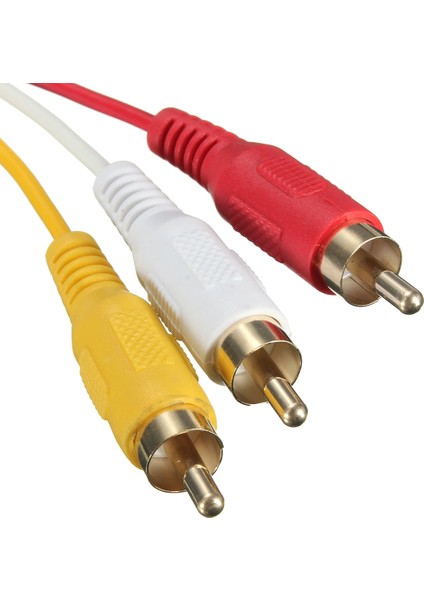 Siyah 5 Fit 1 5m HDMI Erkek - 3 Rca Video Ses Av Kablo Adaptörü Hdtv 1080P (Yurt Dışından) modelleri