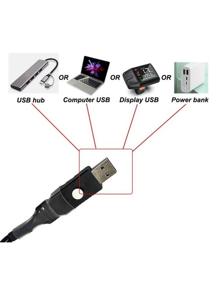 Bafang Programlama Kablosu Programlama Hattı Hız Sınırı Salınım Tekerlek Ayarı M600 M510 M500 Can Protocol Kablolu (Yurt Dışından) modelleri
