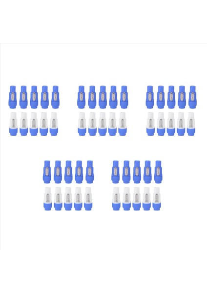 50PCS/LOT NAC3FCA Speakon Fiş 3 Pin Erkek Powercon Konektör 20A 250V Ac Elektrik Fişi Konektörü Mavi ve Beyaz (Yurt Dışından) fiyatları