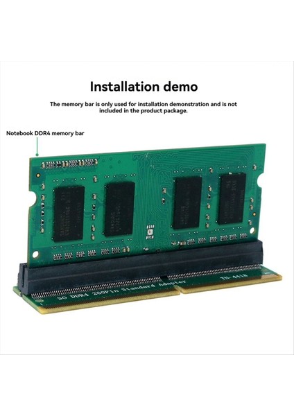 Ddr4 Adaptör Kartı 204PIN 260PIN Standart Yuva Bellek Test Cihazı Pc Dizüstü Bilgisayar Için Standart Adaptör (Yurt Dışından) fiyatları