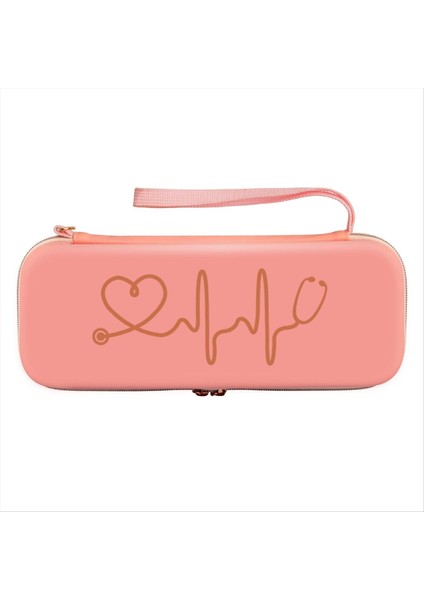 Çok Fonksiyonlu Stetoskop Depolama Çantası Taşınabilir Boş Dokuma Olmayan Ilk Kit Hanehalkı Sabit Kabuk Tıbbi Saklama Kutusu D (Yurt Dışından)