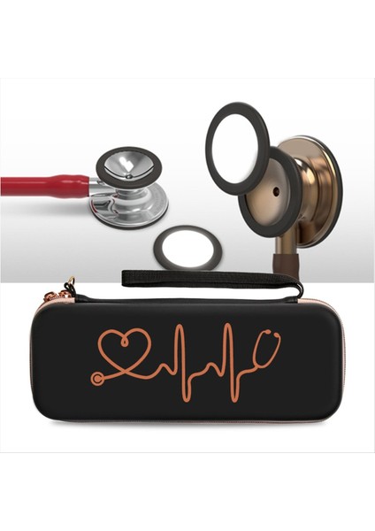 Çok Fonksiyonlu Stetoskop Depolama Çantası Taşınabilir Boş Dokuma Olmayan Ilk Kit Hanehalkı Sabit Kabuk Tıbbi Saklama Kutusu D (Yurt Dışından) indirimleri
