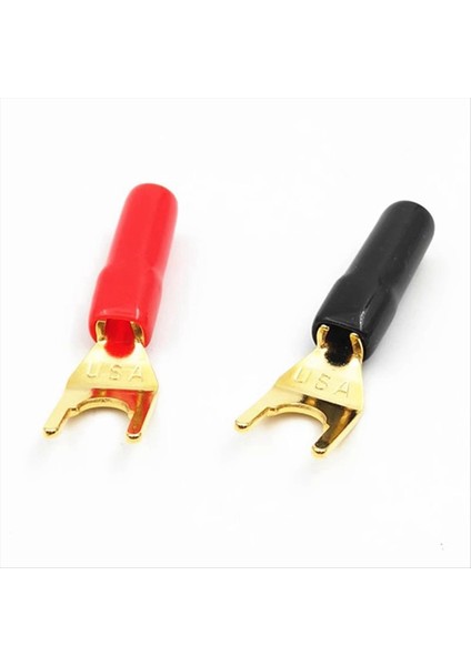 20PC Yu Şekil Muz Fiş Altın Kaplama Çatal Çatal Muz Fiş Jak (Yurt Dışından) indirimleri