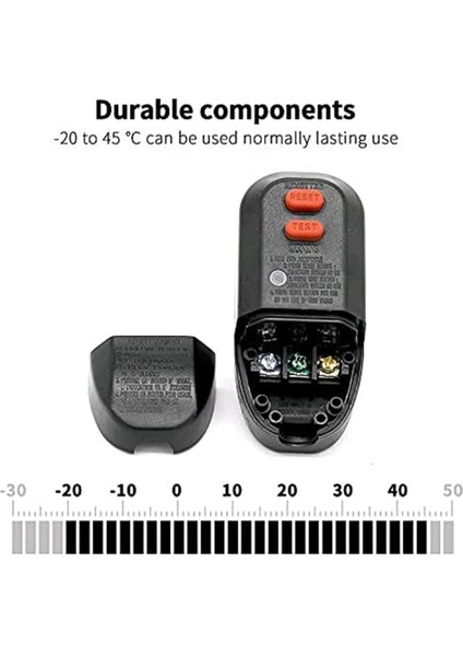 Gfcı Değiştirme Fiş Montajı 3-Presigs 15A 3-Tree Arıza Yeri Kırtırması Güvenlik Korumalı (Yurt Dışından) fiyatları