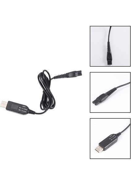 Philips Shaver Için Şarj Cihazı 15V USB Şarj Cihazı Şarj Kablosu Güç Kablosu Philips Norelco Için Oneeblade QP6520 QP6510 (Yurt Dışından) indirimleri