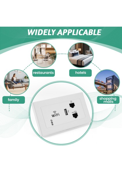 Kablosuz Wifi Duvar Anahtarı Panel Wifi Soket Gömülü Kablosuz Yönlendirici 120 Tip Panel Yüksek Kaliteli Otel Odaları Için Ap (Yurt Dışından) indirimleri