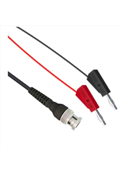 4x P1009 Bnc Ila Çift 4mm Istiflenebilir Muz Fiş Testi Kurşun Prob Osiloskop Sinyal Jeneratörü Için Bnc Kablosu 120CM (Yurt Dışından) indirimleri
