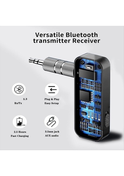 Bluetooth Ses Adaptörü Bluetooth Audio Verici Alıcı Adaptörü Car Aux Stereo Ses Tv Kulaklık Hoparlörleri (Yurt Dışından) indirimleri