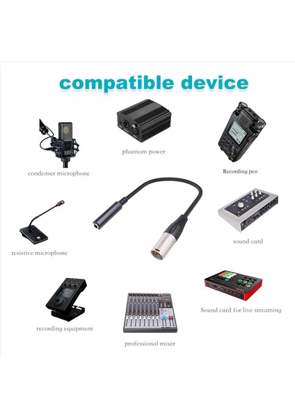 2x Xlr Erkek - 1/4 Inç Dişi Kablo 3 Pin Erkek - 6 35MM Soket Ses Kablosu Xlr Erkek (Yurt Dışından) indirimleri