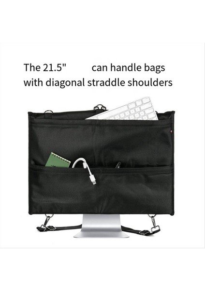 Masaüstü Bilgisayar Tozu Kapağı Imac Ekranı Için Taşıma Çantası 21 5-In All-In-One Naylon Sap Koruyucu Kılıf (Yurt Dışından) fırsatları