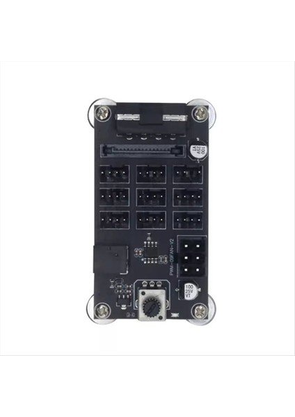 Bilgisayar Şasi Pwm Şiddetli Fan Hız Kontrolörü 9 Yolu 12V Pwm 4pin Yüksek Güçlü Fan Hub Kontrolör Fan Valisi (Yurt Dışından) indirimleri