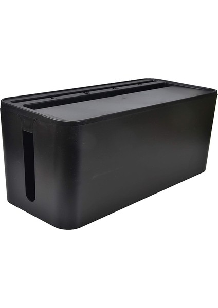 Masa Kablo Yönetimi ve Güç Şerit Kutusu Çözümleri (Siyah) Için Kablo Yönetimi Kutusu (Yurt Dışından)