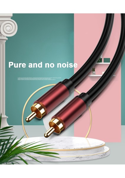 Rca Lotus Kablosu Subwoofer Kablo Av Kablosu Lotus Kafa Ses Kablosu Projeksiyonu DVD Tv Kablosu Rca - Rca 5m/16 4ft (Yurt Dışından) fırsatları