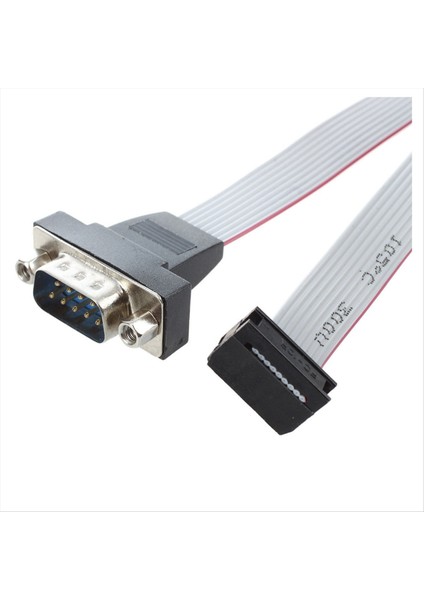 6x Db9 RS232 Ila 10 Pin Şerit Kablo Konektörü Adaptörü (Yurt Dışından) indirimleri
