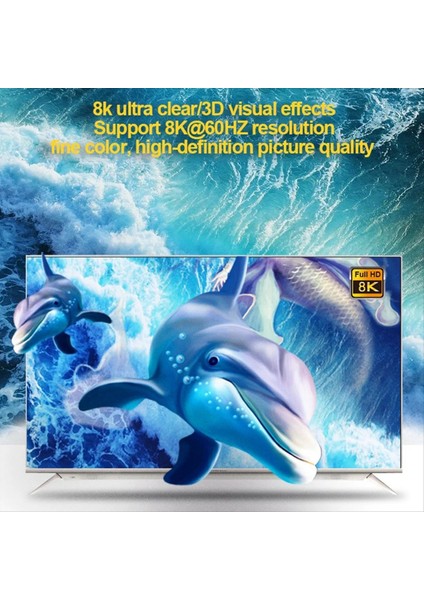 Hd 8k 60Hz Iki Yönlendirme Anahtarı 1 In 2 Out HDMI Uyumlu Splitter Video Distribütör Dizüstü Bilgisayar Için Çift Ekran (Yurt Dışından) fırsatları