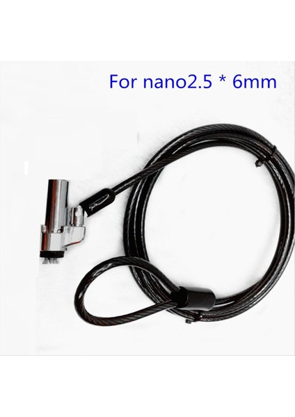 Bilgisayar Kilidi Dizüstü Kilidi Hp Dizüstü Bilgisayar Güvenlik Anahtar Kilidi Için 6mmx2 5mm Nano Kilit Deliği Için Uygun (Yurt Dışından)