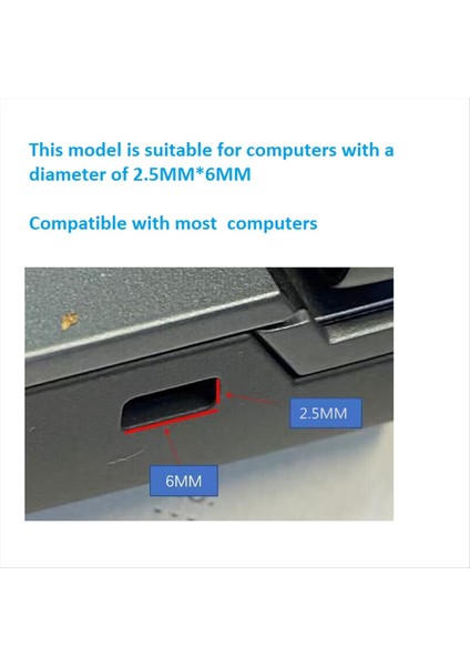 Bilgisayar Kilidi Dizüstü Kilidi Hp Dizüstü Bilgisayar Güvenlik Anahtar Kilidi Için 6mmx2 5mm Nano Kilit Deliği Için Uygun (Yurt Dışından) indirimleri
