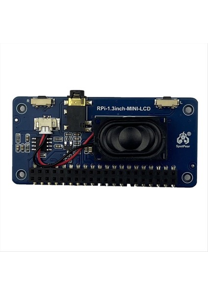 Raspberry Pi Sıfır 2W/3B/4B/PI5 Modül Için Oyun Düğmeleri ve Hoparlör Modülü ile 1 3 Inç LCD Ekran (Yurt Dışından)