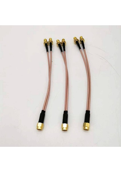 3 Pack Radyo Frekansı Koaksiyel Bağlantı Kablosu Sma Splitter Kablosu Sma Erkek To Dual Sma Kadın Koaksiyel Kablosu (Yurt Dışından) fiyatları