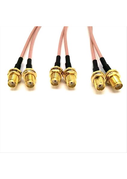 3 Pack Radyo Frekansı Koaksiyel Bağlantı Kablosu Sma Splitter Kablosu Sma Erkek To Dual Sma Kadın Koaksiyel Kablosu (Yurt Dışından) modelleri