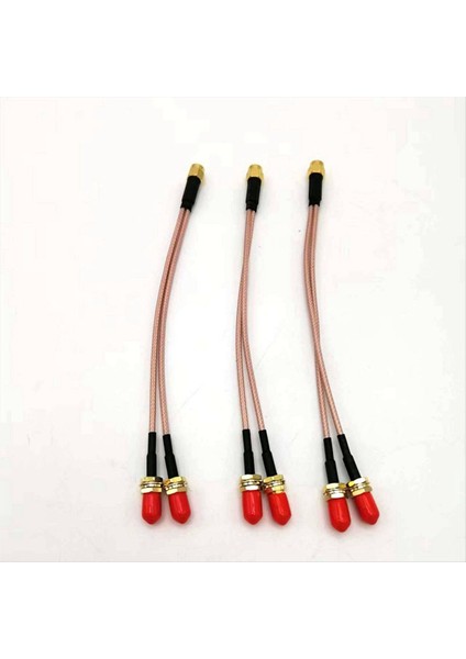 3 Pack Radyo Frekansı Koaksiyel Bağlantı Kablosu Sma Splitter Kablosu Sma Erkek To Dual Sma Kadın Koaksiyel Kablosu (Yurt Dışından) indirimleri