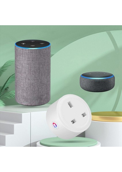 3x Taya Zıgbee Akıllı Soket 16A Ev Güçleri Monitör Güçler Outlet Akıllı Yaşam Ses Kontrolü Alexa Zamanlama Dıy Uk Fug (Yurt Dışından) indirimleri