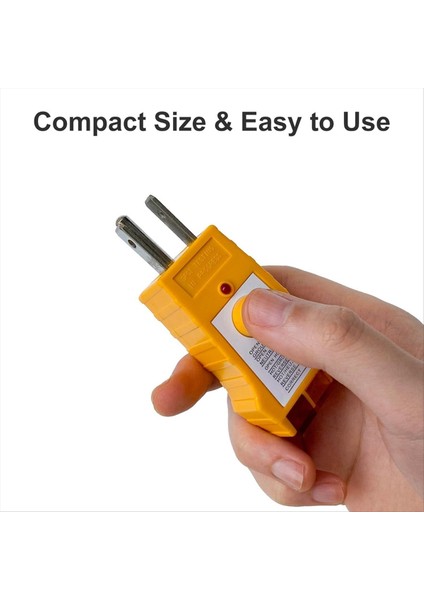 Topraklama Ürünleri Için Çıkış Test Cihazı Gfcı ile Outlet Test Cihazı Elektrik Priz Test Cihazı Fiş Test Cihazı Usplug (Yurt Dışından) indirimleri