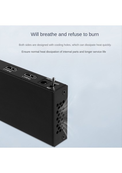 Ölçüm 1 Giriş 8 Çıkış Ayrıştırıcısı HDMI Uyumlu Splitter 4K 30Hz Ekran Yinelenen Amplifikatör Ayrıştırıcısı Ab ile Tv Videosu Için Video Için (Yurt Dışından) fiyatları