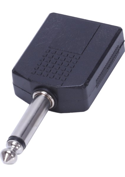 2x Siyah 6 35 1/4 Inç Erkek Ila Çift Dişi Mono Y Kord Pa Ses Kablosu Adaptörü (Yurt Dışından) fiyatları