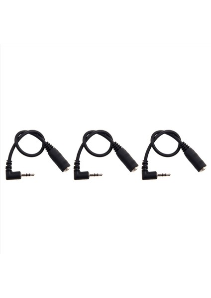 3x 2 5mm (Erkek) Ila 3 5 mm (Dişi) Stereo Ses Jak Adaptörü (Yurt Dışından)