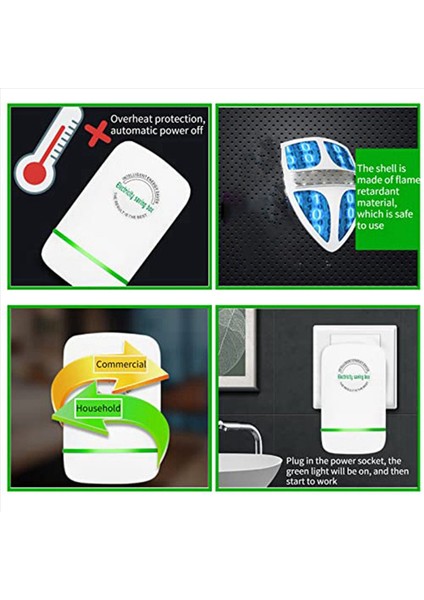 Watt Enerji Tasarrufu&#39 Nu Durdur Power Tasarrufu Wattsave Watt Enerji Tasarruf Cihazını Durdurun Watt Housesholde Durdur - Us Plug (16 Paket) (Yurt Dışından) indirimleri