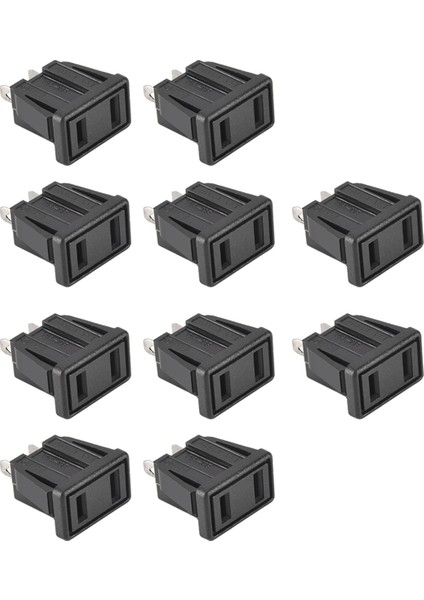 10 x Us Tip Panel Montaj Ac Güç Soketi Çıkışı Ac 250V 10A (Yurt Dışından)