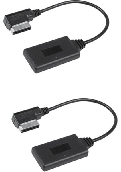 2 Pcs Araç Kablosuz Bluetooth Modülü Müzik Adaptörü Yardımcı Alıcı Aux Audio Kablosu Mercedes W212 S212 C207 (Yurt Dışından)