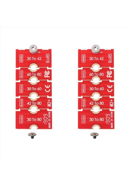 2pcs M2 M2PLUS Ngff Nvme M 2 Genişletilmiş Transfer 2230 2242 2260 2280 Uçak M2 Değişim Uzun Boyut U 2 M3 M 3 SSD 24BB (Yurt Dışından)