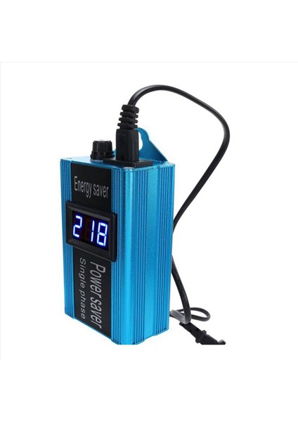 2x Akıllı Güç Tasarrufu Enerji Tasarruf Cihazları Akıllı Güç Faktörü Koruyucu Elektrik Tasarruf Kutusu 100KW Mavi Us Fiş (Yurt Dışından) indirimleri