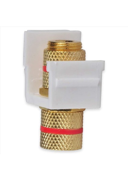 Hoparlör Post -In Muz Keystone Jack - Beyaz 30 Adet (Yurt Dışından) indirimleri