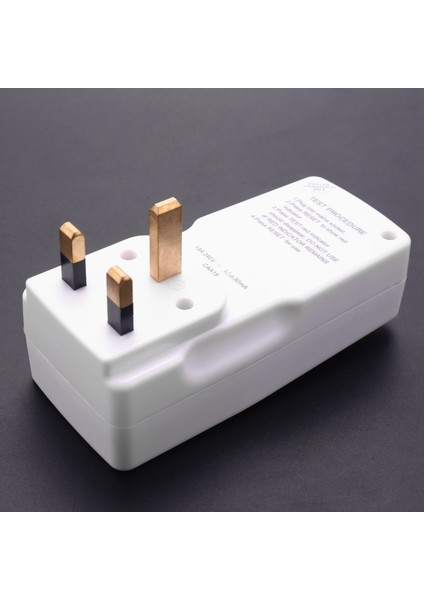 3x Ingiltere Fiş 13A Gfcı Sızıntı Koruma Tapı Rcd Soketi Ana Devre Kesici Kesme Güç Gezi Anahtarı- Ingiltere Fiş (Yurt Dışından) fırsatları