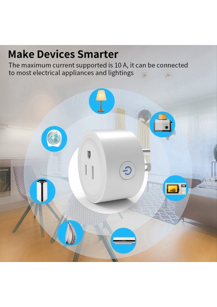 Homekit 16A Wifi Akıllı Ses Kontrol Fişi Uygulaması Uzaktan Kumanda Timing Fişi Alexa Google Siri Ha Us Flug ile Uyumlu (Yurt Dışından) indirimleri