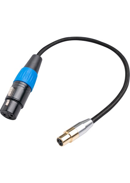 3pin Mini Xlr Kadından Kadın Sineması Sesli Kablo Fotoğraf Cihazı Mikrofon Uzatma Kablosu Kamera Ses Kablosu 1m (Yurt Dışından) fiyatları