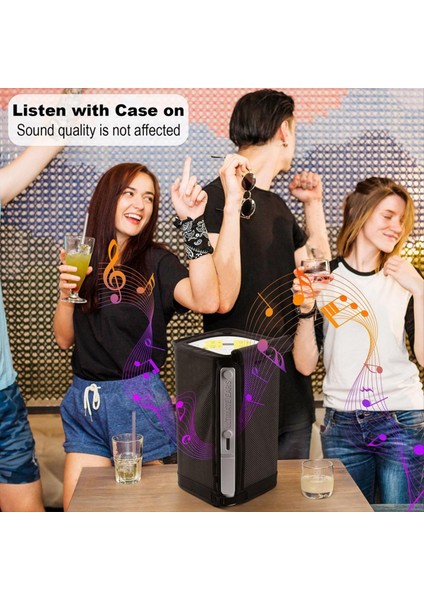 Nihai Kulaklar Için Hoparlör Kapağı Hiperboom Taşınabilir Hoparlör Örgü Kapak Koruyucu Yedek Kapak Hoparlör Kayma Kapağı (Yurt Dışından)