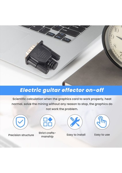 VGA Sanal Ekran Adaptörü Erkek Kukla Fiş Edid Başsız Hayalet Emülatör Kilit Plakası (Yurt Dışından) indirimleri