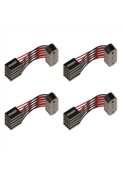 20PCS Anakart Hoparlör Buzzer Pc Bilgisayar Anakart Bilgisayar Onarımı Için Dahili Bip Buzzer (Yurt Dışından)
