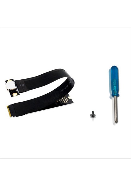 M 2 Nvme Pcıe 4 0-Oculınk SFF-8611 SFF-8612 Kadın Adaptör Kablosu Dizüstü Dizüstü Bilgisayar Harici Grafik Kart Uzatma Kablosu (Yurt Dışından)